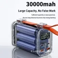30000 mAh Type-C PD 100W Power Bank di ricarica rapida